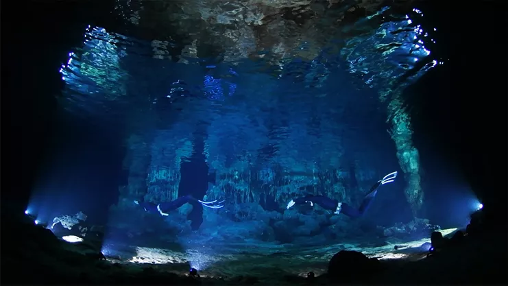 &quot;Hydrodance Elephant&#39;s Cave&quot; Μαρία Νικηφοράκη, video still
