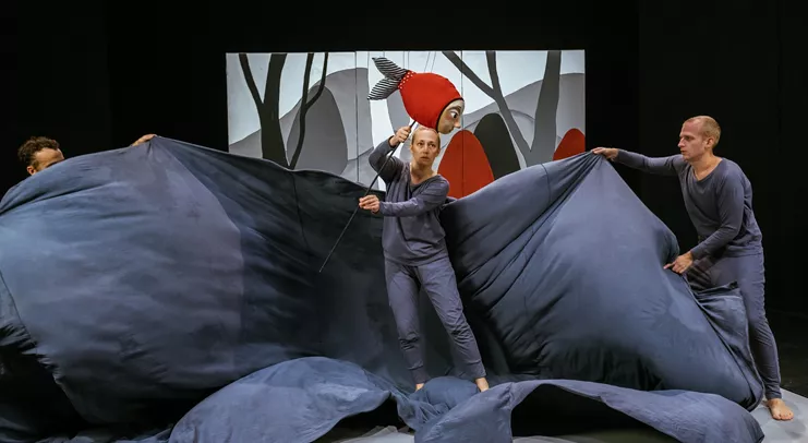 Η Κοκκινοσκουφίτσα στο δάσος των παραμυθιών