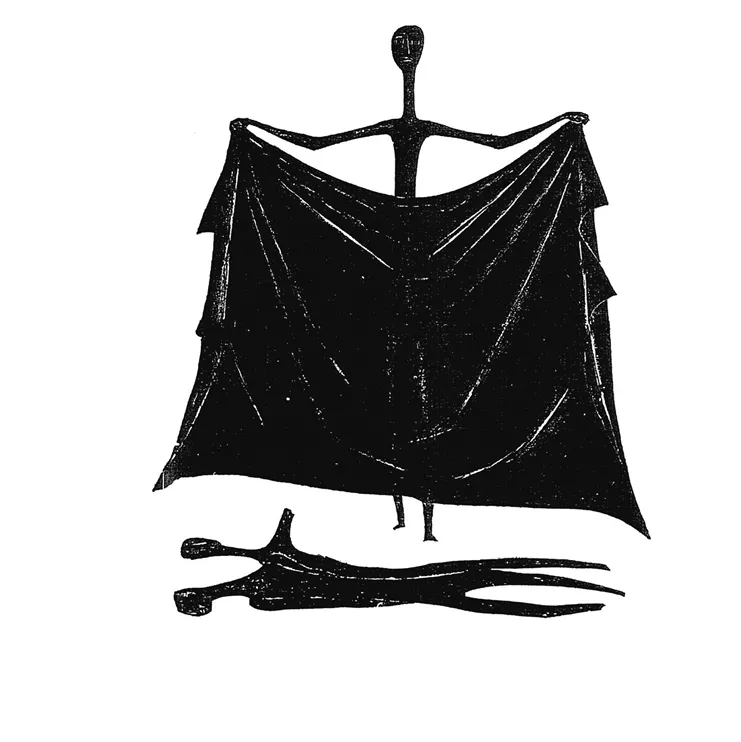 Βάσω Κατράκη, &quot;Το χρέος της Αντιγόνης&quot;, 1972, χάραξη σε πέτρα, 130 x 113 εκ., Συλλογή Μαριάννας Κατράκη