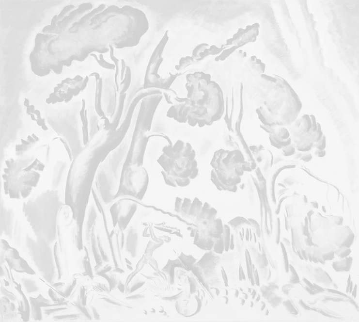 Μάχη του Ηρακλή με τις Αμαζόνες, 1921-1927. Λάδι σε καμβά. Δωρεά Σοφίας Παρθένη. Εθνική Πινακοθήκη-Μουσείο Αλεξάνδρου Σούτσου - αρ. έργου 6503