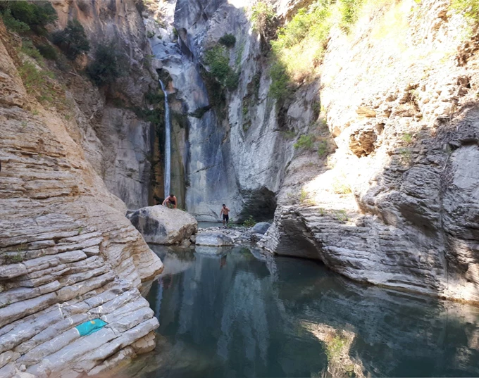 καταρράκτης Μανικιάτης ευβοια