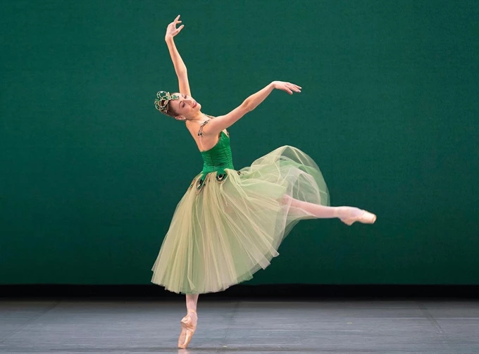 The stars shine under the Acropolis Emma Riiskofoed The Royal Danish Ballet