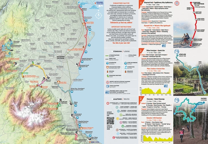 CYCLING ROUTES MAP