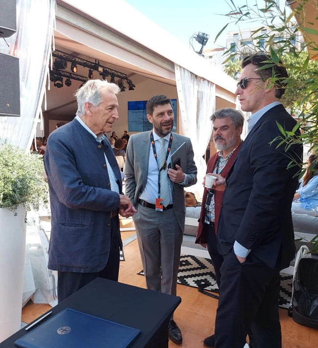 Κώστας Γαβράς, Νικόλας Γιατρομανωλάκης, Μάρκος Χολέβας, Dominique Boutonnat