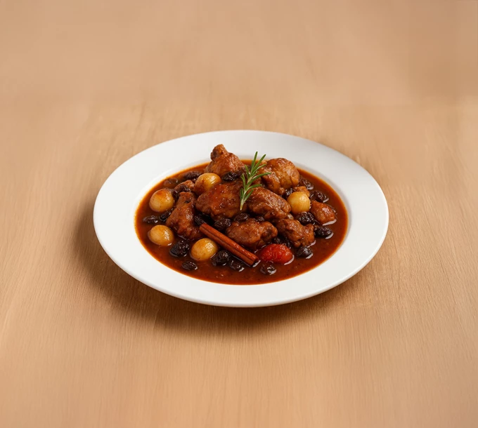 πάπια με κρεμμυδάκια