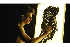 Έκθεση με τα έργα από την παράσταση "Αίας" - εικόνα 1