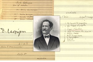 Αφιέρωμα στον Διονύσιο Λαυράγκα, μια κορυφαία μορφή της ελληνικής μουσικής - εικόνα 1