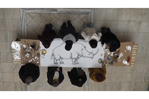 "Ο Υπάτιος στη στοιχειωμένη καμάρα": Λογοτεχνική βραδιά με τους συντελεστές της "Ηλέκτρας" στο θέατρο Πορεία - εικόνα 2