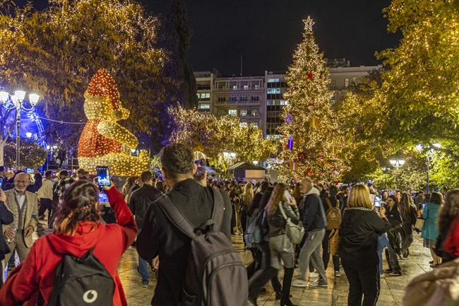 Χριστούγεννα 2023 Σύνταγμα