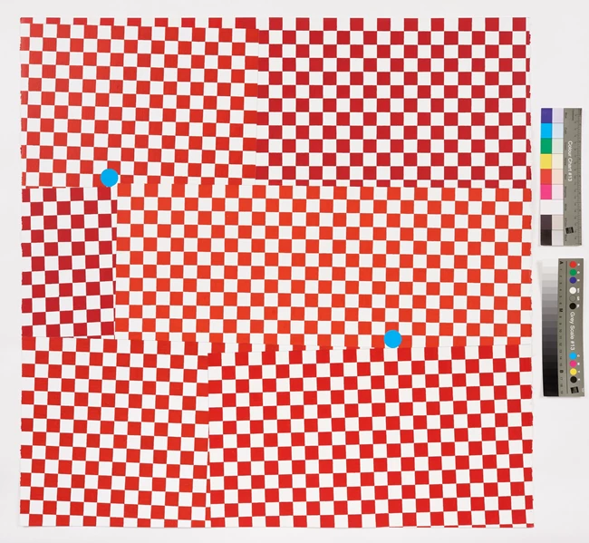 Daniel Sturgis, Conversation Matters 6, 2020, acrylic on Paper 75x75 cm