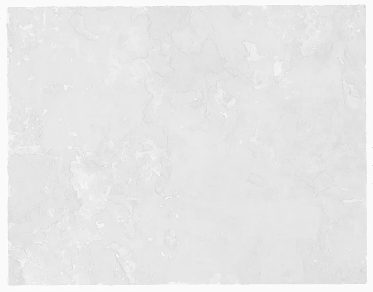Ρένα Παπασπύρου, Εικόνες στην ύλη, αποτοιχισμένη επιφάνεια, επέμβαση με μολύβι, 1980, 37 χ 48,2 εκ.  Συλλογή της καλλιτέχνιδας