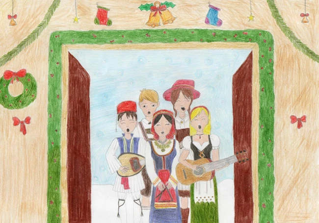 Οι νικητές του διαγωνισμού ζωγραφικής της Πρεσβείας της Ομοσπονδιακής Δημοκρατίας της Γερμανίας