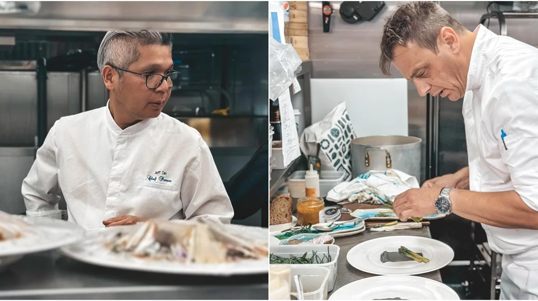 Γιώργος Παπαδόπουλος και Jeff Tan συστήνουν τη γαστρονομική φιλοσοφία της "ανεπιτήδευτης απλότητας" στο Λονδίνο