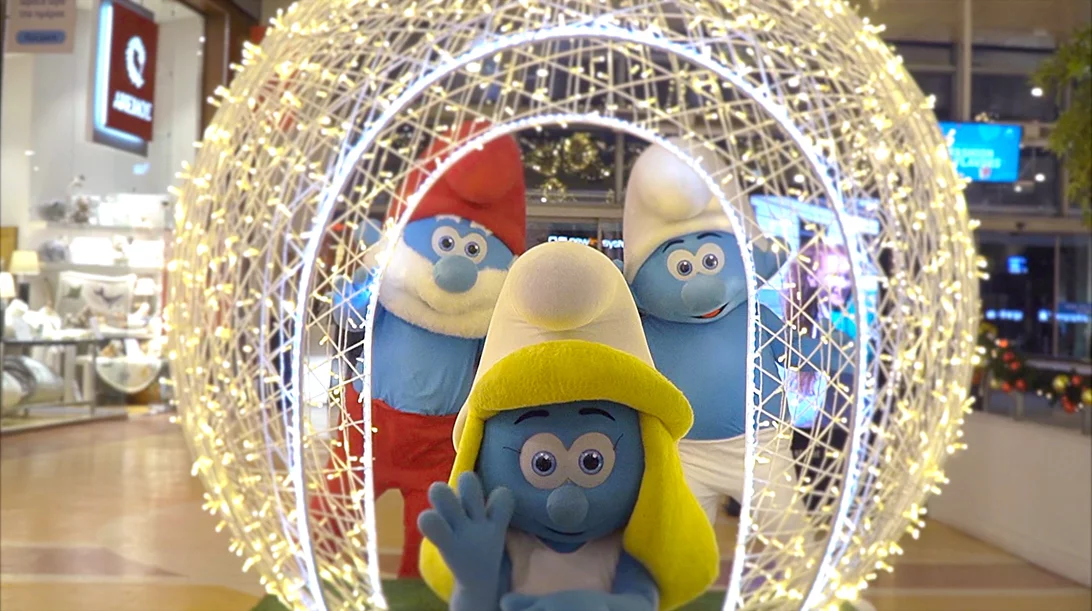 Ραντεβού στο AVENUE για τα πιο μαγικά Στρουμφοχριστούγεννα!