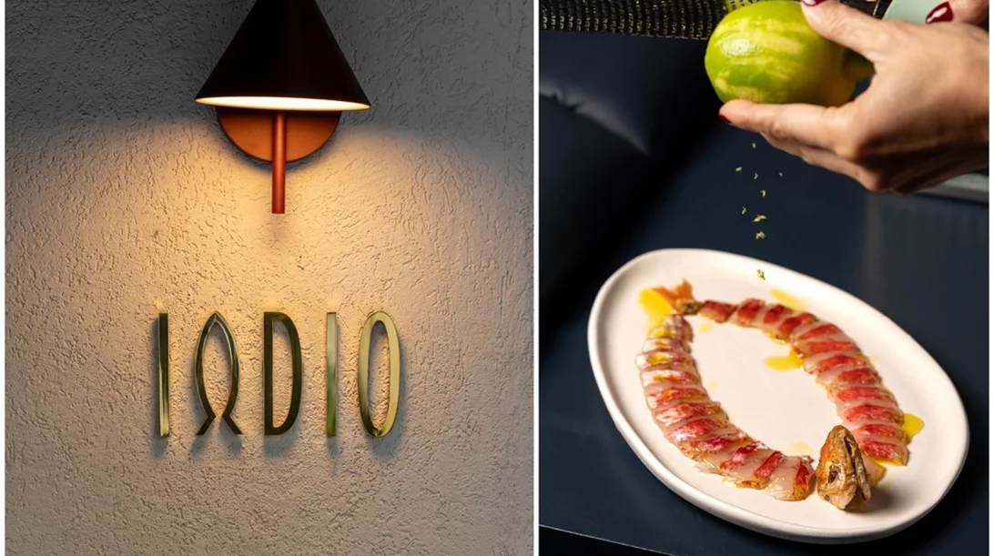 Στο "Ιώδιο" της Γεωργιάννας Χιλιαδάκη απολαύσαμε κοσμοπολίτικη ψαροφαγία με δημιουργικό touch