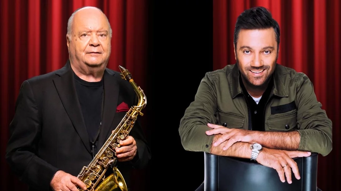 Ο Γιώργος Θεοφάνους "αντικριστά" με τον Γιώργο Κατσαρό στο Παλλάς