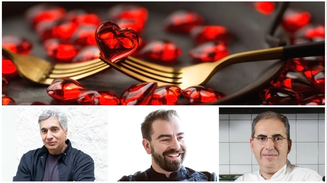 Συνταγές για την ημέρα του Αγίου Βαλεντίνου από τους καλύτερους σεφ