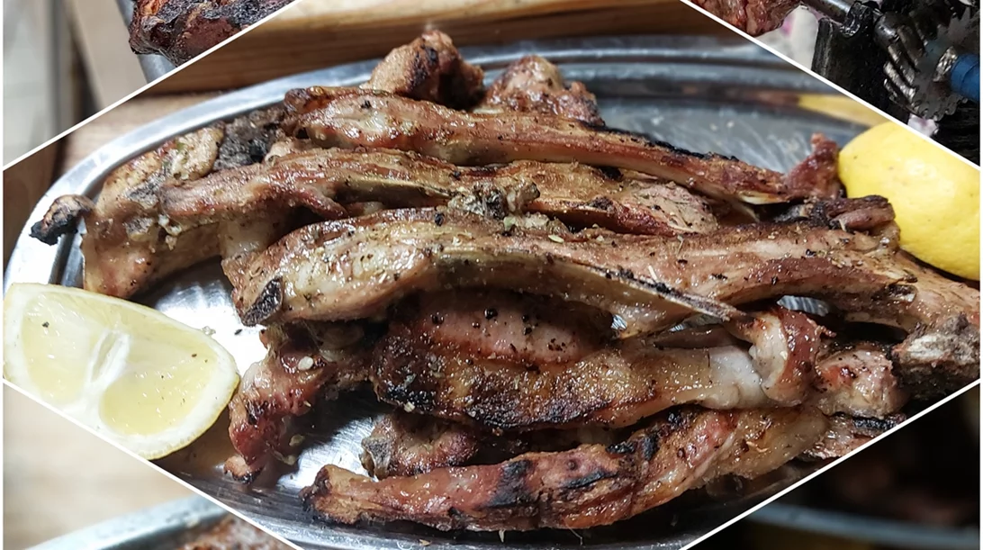 Η μαστοριά της σούβλας είναι αξία και τις γιορτές στην ταβέρνα "Μαγγίνας"