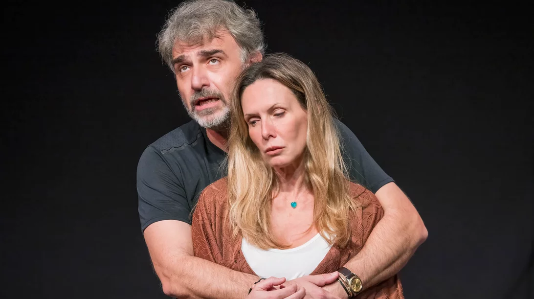 "Εγώ, εγώ... κι εγώ": Φάνης Μουρατίδης και Εβελίνα Παπούλια στις πρόβες της νέας τους παράστασης