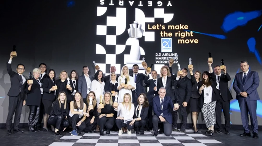 "Let’s make the right move": Ο Διεθνής Αερολιμένας Αθηνών βράβευσε τις αεροπορικές εταιρείες που πέτυχαν την ταχύτερη ανάπτυξη το 2023