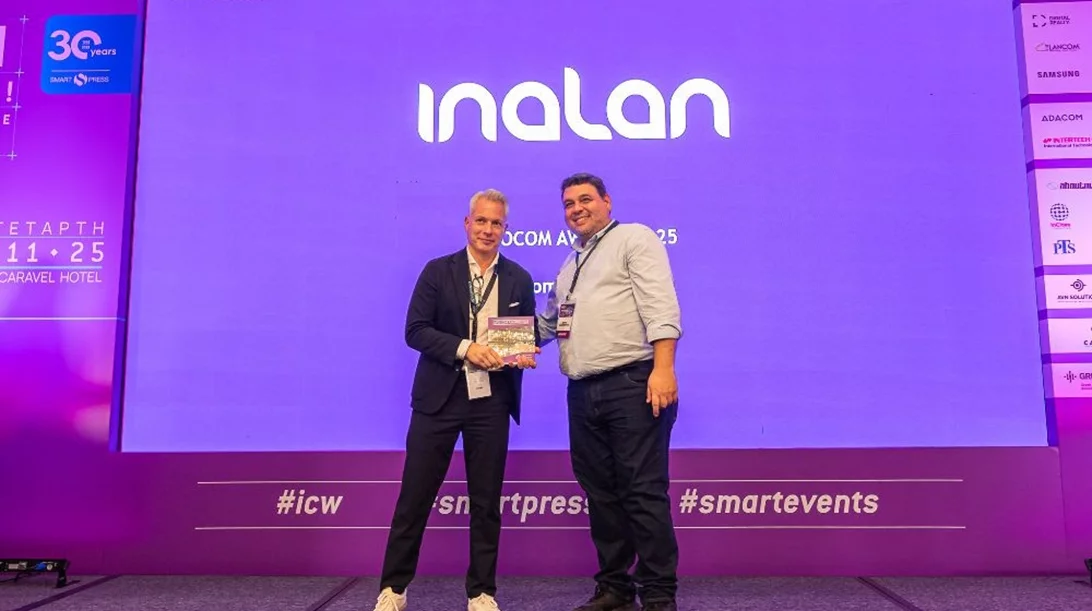 Η Inalan απέσπασε το βραβείο "Telecoms Rising Star" στα InfoCom Awards 2025