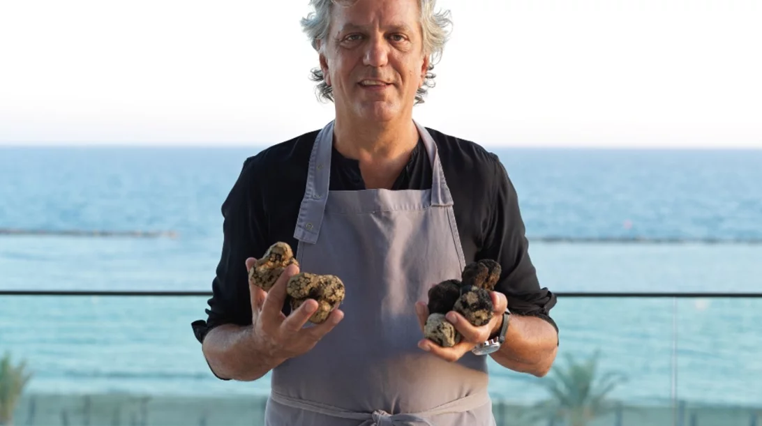 Giorgio Locatelli: Ένας τρουφοκυνηγός στην Κύπρο