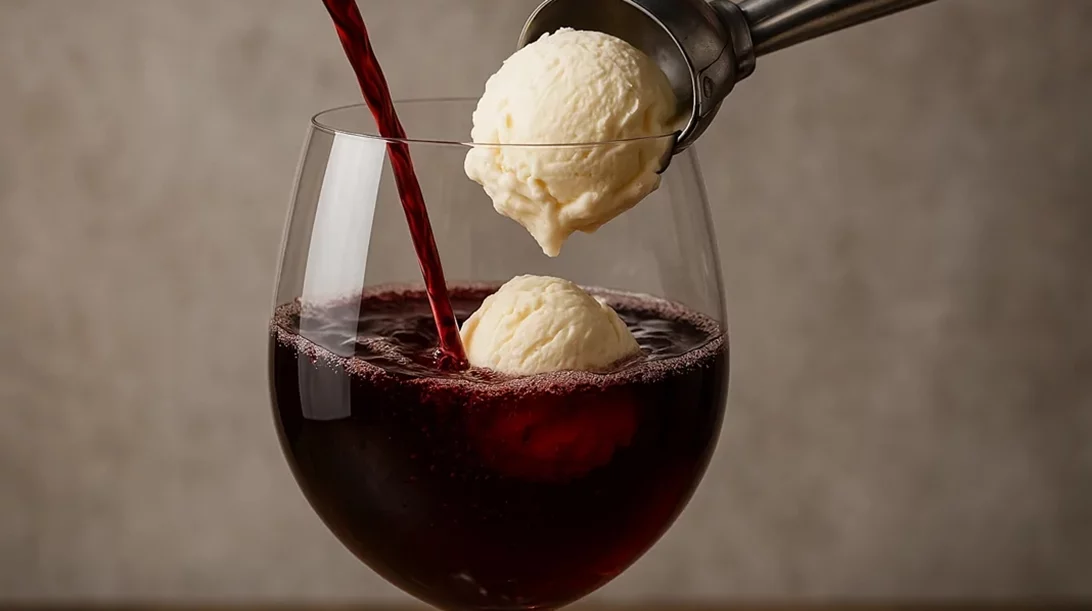 Κόκκινο Κρασί + Παγωτό Βανίλια: Ένα ακόμα TikTok trend ή ένας αληθινά γευστικός συνδυασμός;