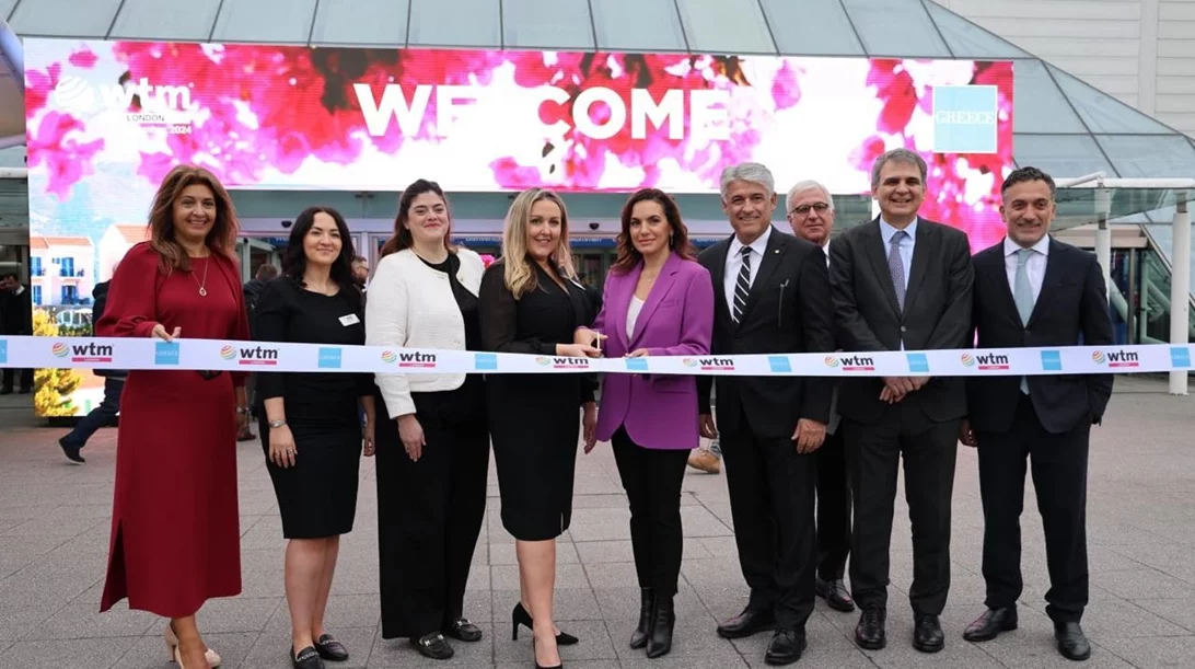 Η Όλγα Κεφαλογιάννη εγκαινίασε τη μεγάλη διεθνή τουριστική έκθεση WTM στο Λονδίνο