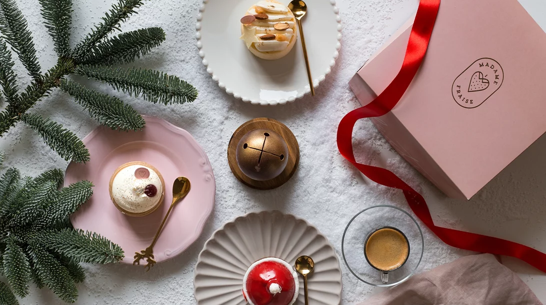 Στη γιορτινή Madame Fraise για γνήσιο panettone και απολαυστικούς signature κορμούς
