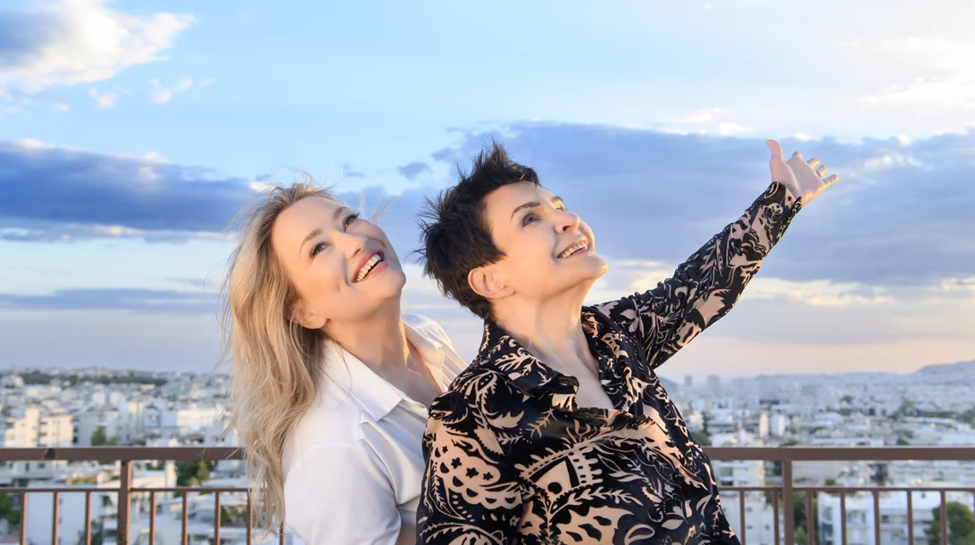 Η Κατιάνα Μπαλανίκα και η Ιωάννα Ασημακόπουλου πρωταγωνιστούν στο "Δυο γυναίκες χορεύουν"