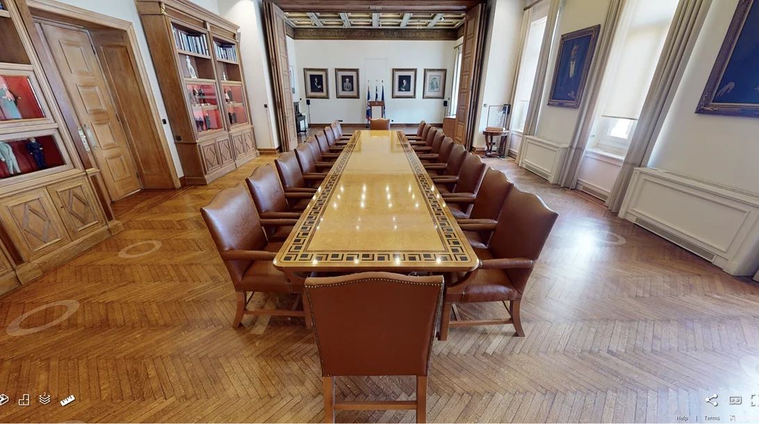 150 χρόνια Δημαρχιακό Μέγαρο Αθηνών μέσα από μια 3D εφαρμογή εικονικής περιήγησης