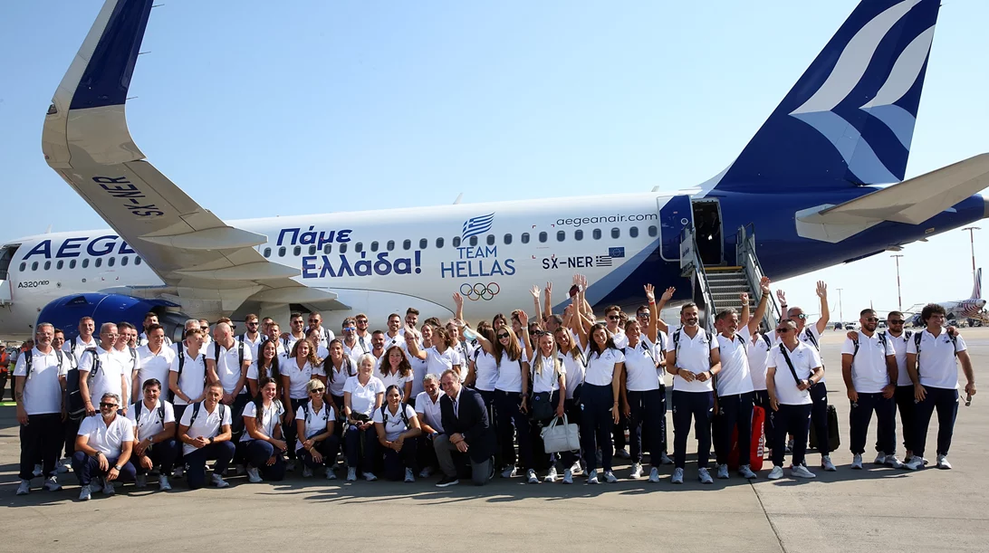 H Aegean στο πλευρό της ελληνικής ολυμπιακής αποστολής