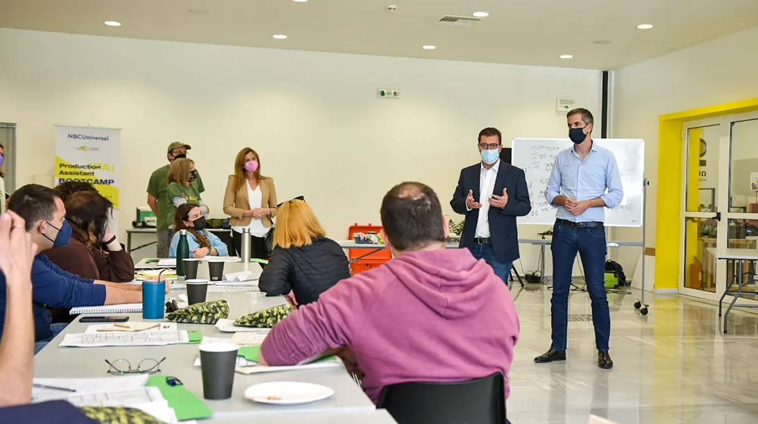 Ξεκίνησαν τα σεμινάρια επιμόρφωσης βοηθών παραγωγής από το Δήμο Αθηναίων και τη NBCUniversal