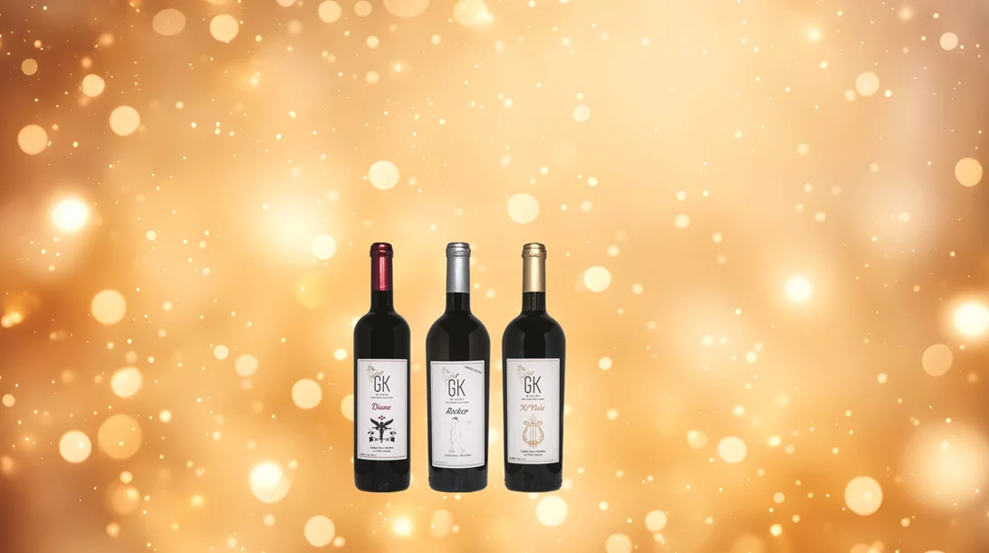 Το GK Boutique Winery ανοίγει τα τρία κρασιά των γιορτών!