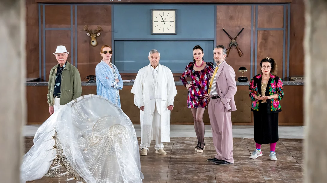 Το "α" στην πρόβα του "Don’t look back" του Γιάννη Χουβαρδά στην Ελευσίνα