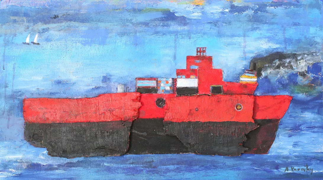 "Αρμενάκια": Η Λίτσα Κασούμη ταξιδεύει με χρώματα και μνήμες