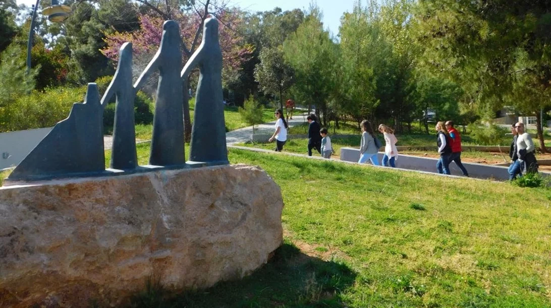 Μια βόλτα στην Υπαίθρια Γλυπτοθήκη Ψυχικού