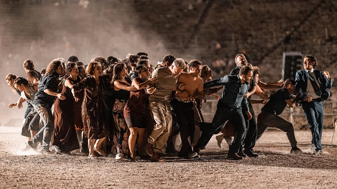 Οι "Πέρσες" του Δημήτρη Καραντζά στο Ηρώδειο