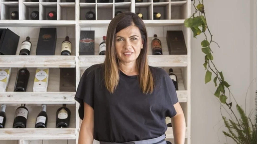 Η Μάγκυ Ταμπακάκη στην κουζίνα του "Mercato" στο "Four Seasons"