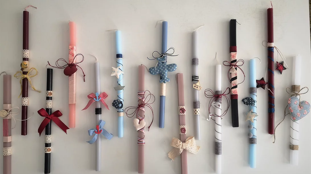 Στηρίζουμε τους πρόσφυγες της Ουκρανίας με χειροποίητες πασχαλινές λαμπάδες