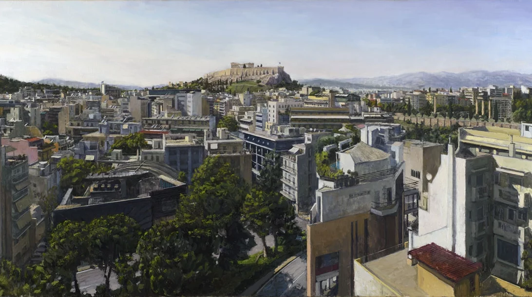 Ο ζωγράφος Αντώνης Σκαμπαβίριας βλέπει "Πέρα από το μπετόν"