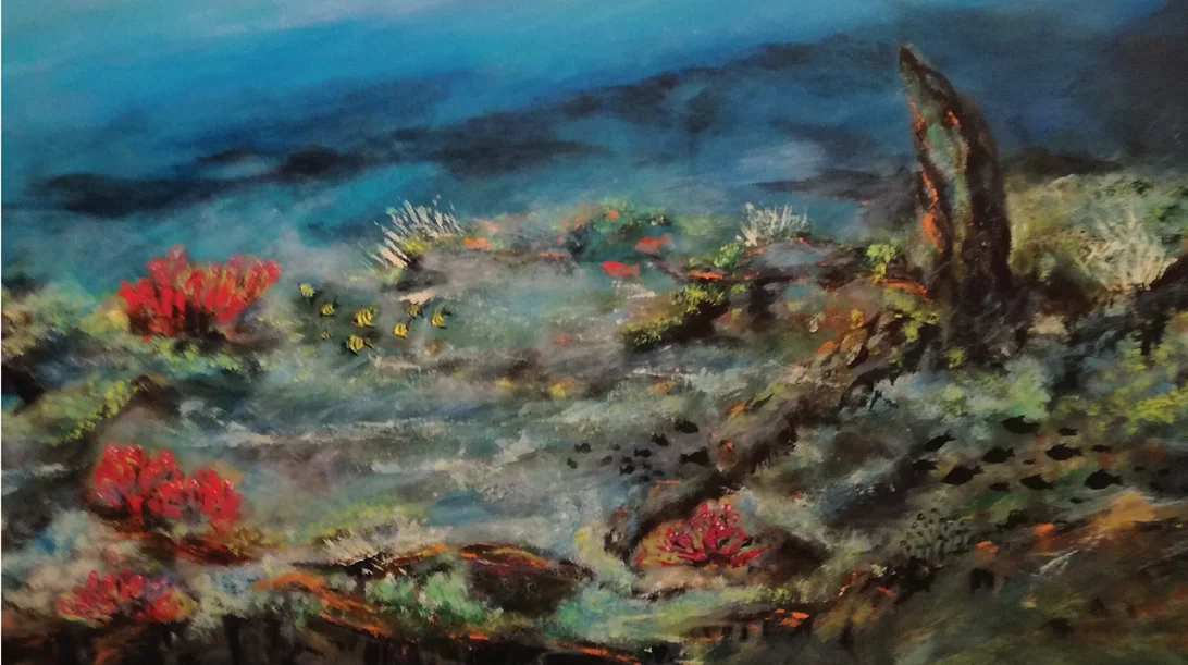 Η Άννα Τσαπάρα παρουσιάζει τη νέα της ζωγραφική έκθεση στη Δημοτική Πινακοθήκη Λέφα