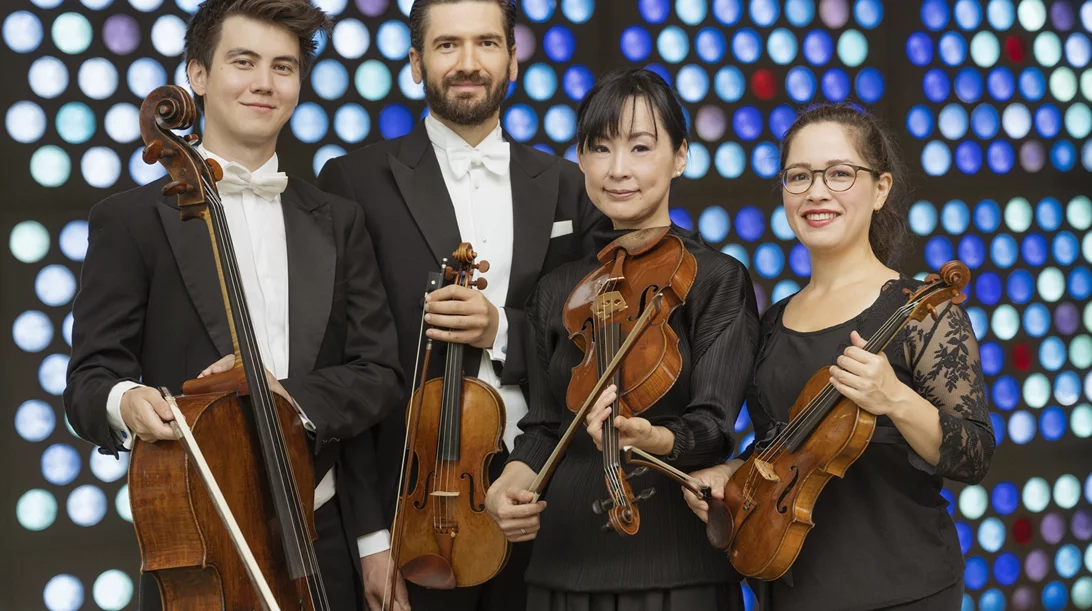 Οι Philharmonisches Streichquartett στο Goethe Institut