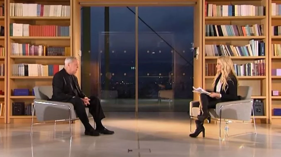 Ο σκηνοθέτης Ρόμπερτ Ουίλσον στο "Art Week" της ΕΡΤ2