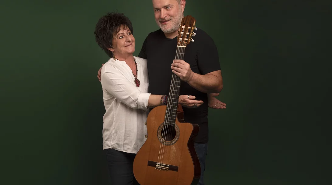 Παναγιώτης Μάργαρης και Φωτεινή Βελεσιώτου στη "Σφίγγα"