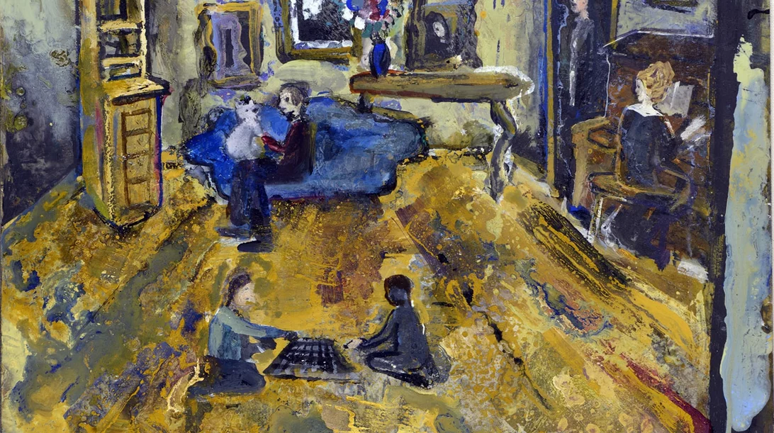 Η τέχνη συνομιλεί με τον λόγο, τη λογοτεχνία και το θέατρο στην έκθεση της Αγγελικής Ξυνού "Το χρώμα των αφόρητων αισθημάτων"