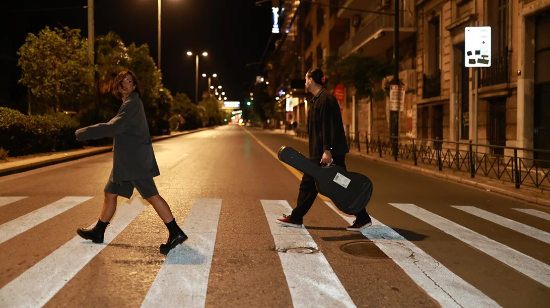 Η Μάγδα Βαρούχα και ο Χρήστος Αδαμόπουλος στα "Ακομπλεξ-Άριστα 2"