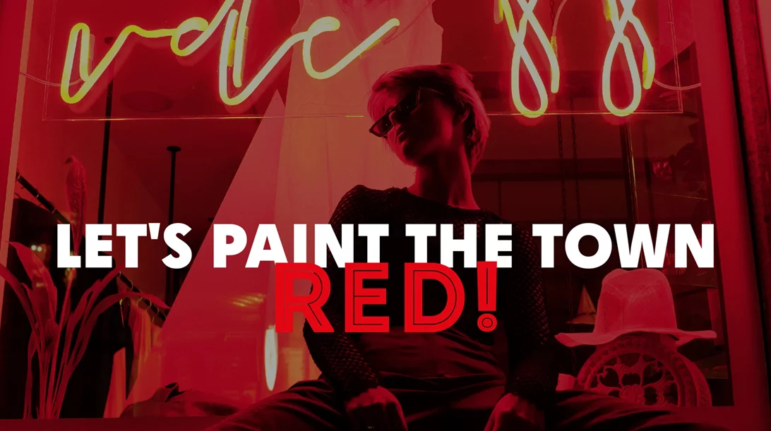 "Let's Paint the Town Red": Το Dave Red Athens μεταμορφώνεται στο απόλυτο hot spot του Φεβρουαρίου