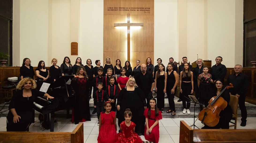 "Η Μουσική που κάνει τη Σιωπή και Κλαίει" του Δημήτρη Μαραμή στη Γερμανική Εκκλησία Αθηνών