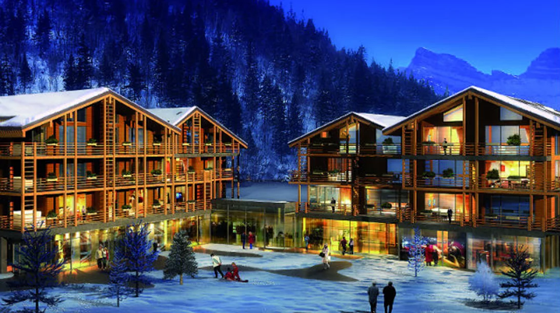 Χιονίζει... αστέρια στις Άλπεις